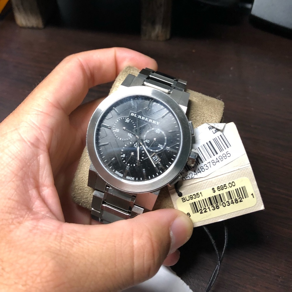 Burberry “The City” Chrono Men’s Watch BU9351